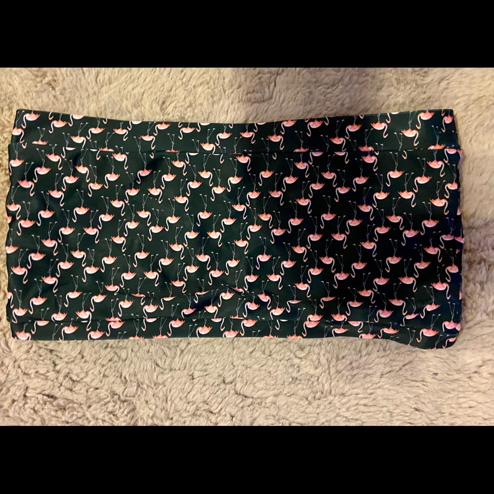 Onzie flamingo tube top OS